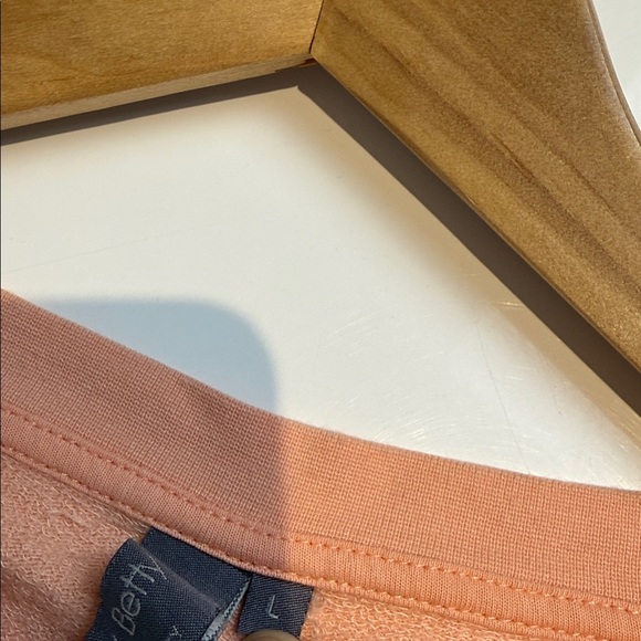 Sweaty Betty Coral Long Sleeve Sweatshirt Size Large - Picture 7 of 7